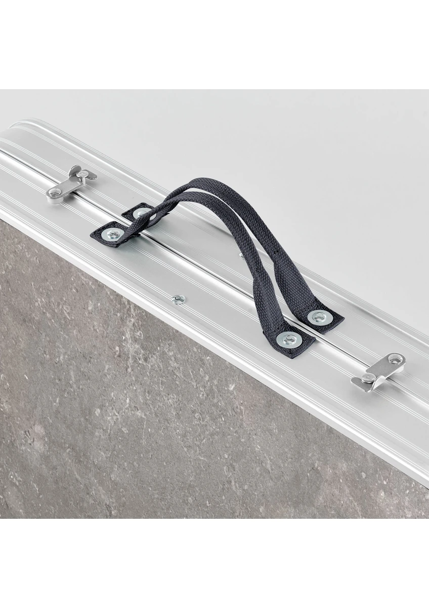 Saklama Dolaplı Kamp Masası, Katlanabilir Alüminyum Piknik Kamp Masası Mutfağı Dolabı Antrasit